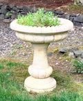 Stone Bird Bath