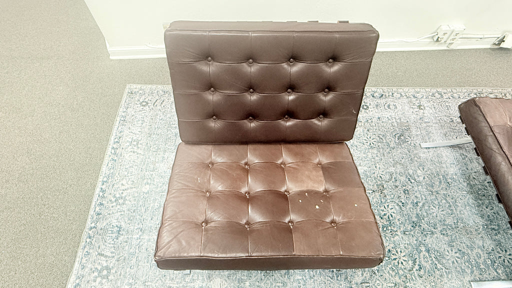 Barcelona-Style Lounge Chair