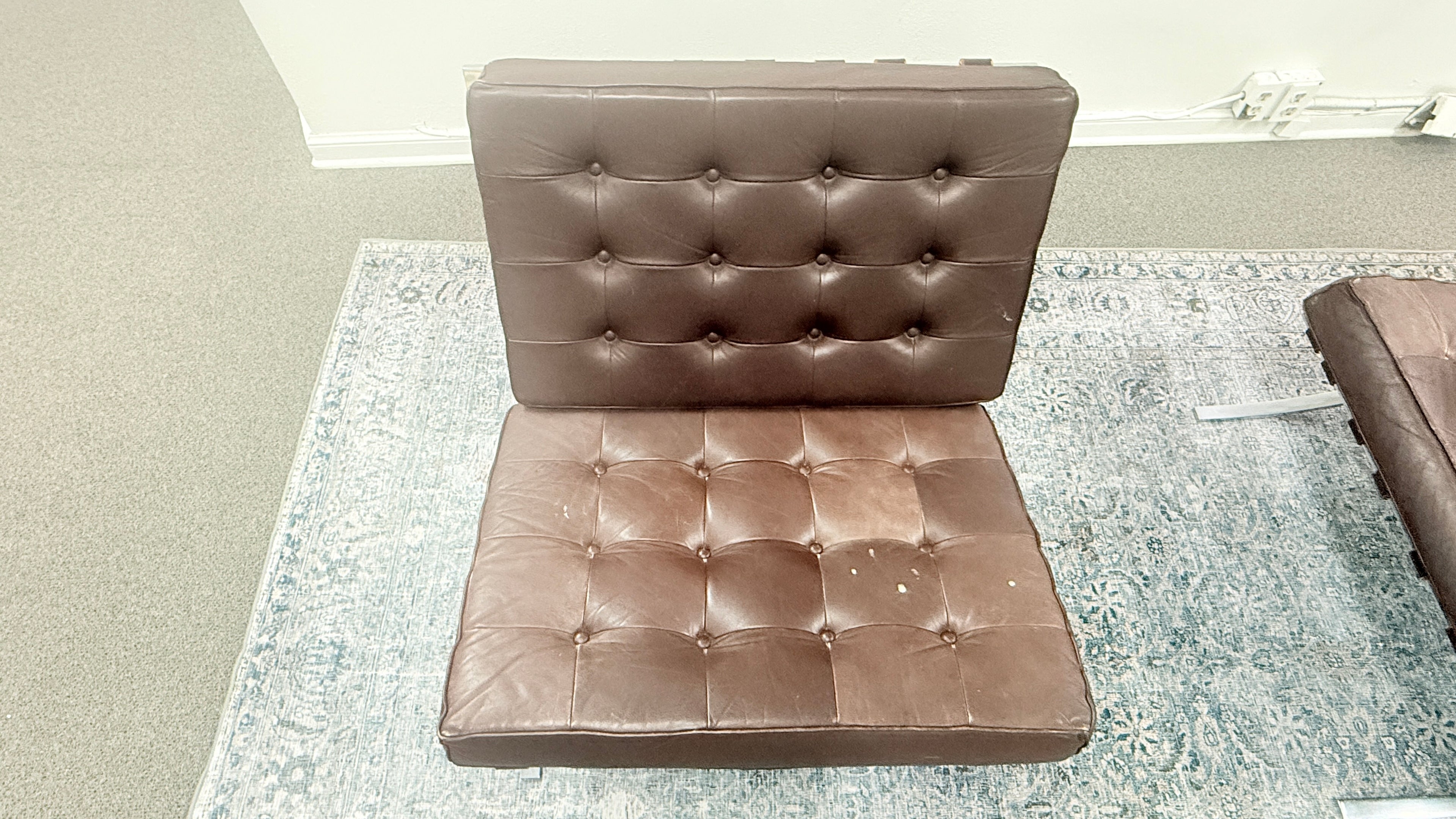 Barcelona-Style Lounge Chair