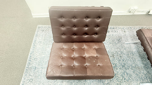 Barcelona-Style Lounge Chair