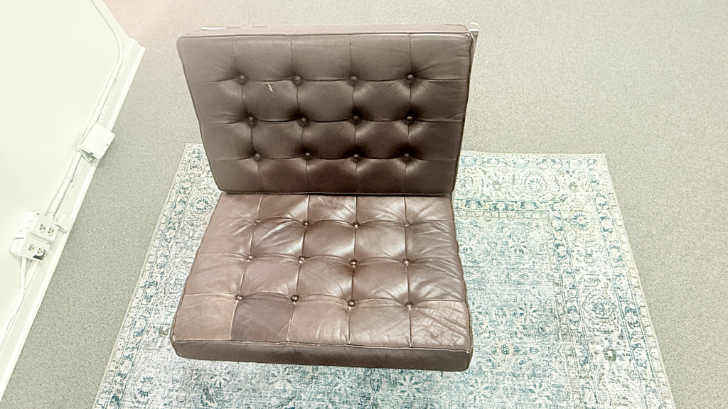 Barcelona-Style Lounge Chair