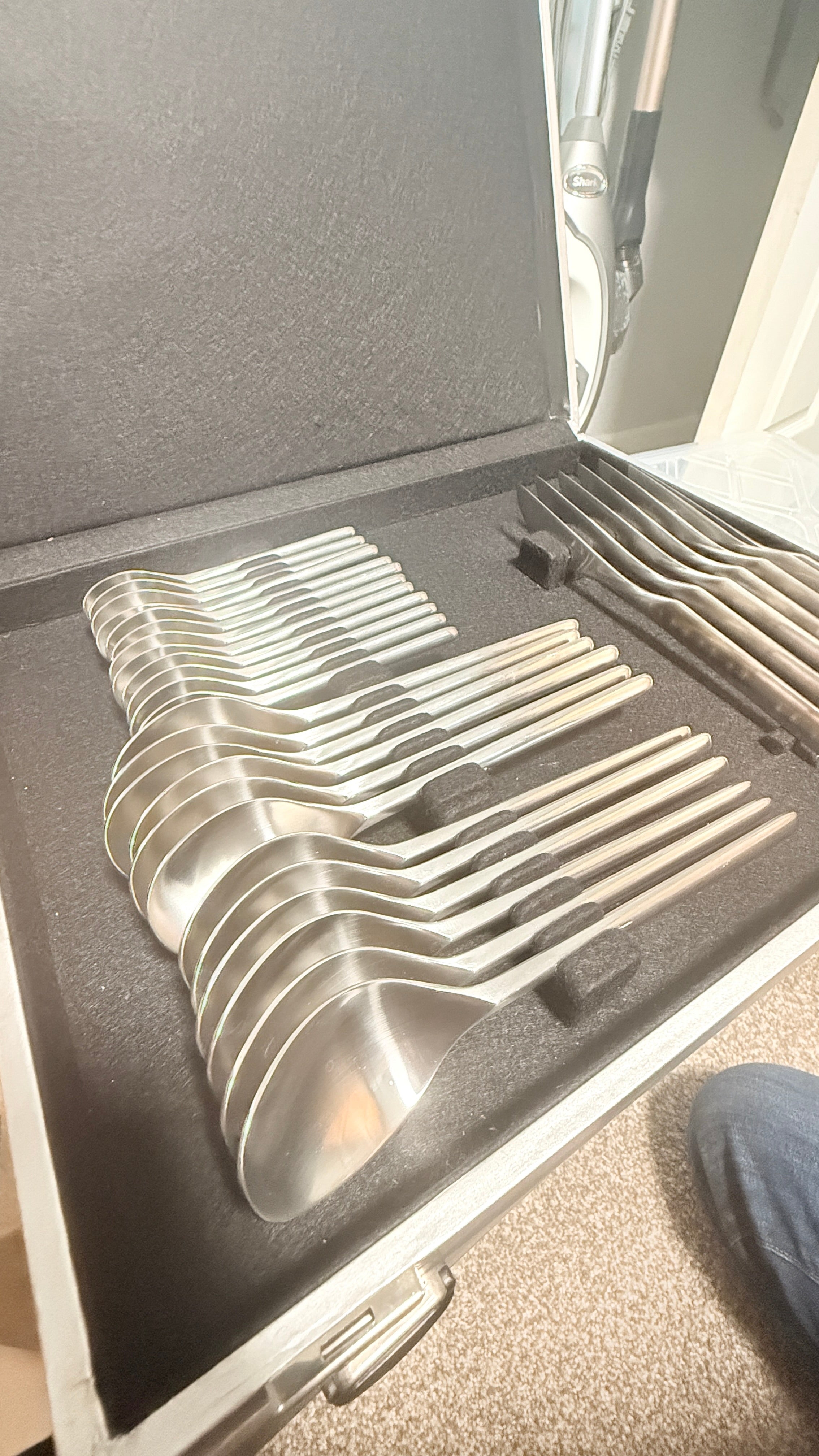 Rosenthal Modernist Cutlery Flatware Set Stainless Steel [62 Piece Set]