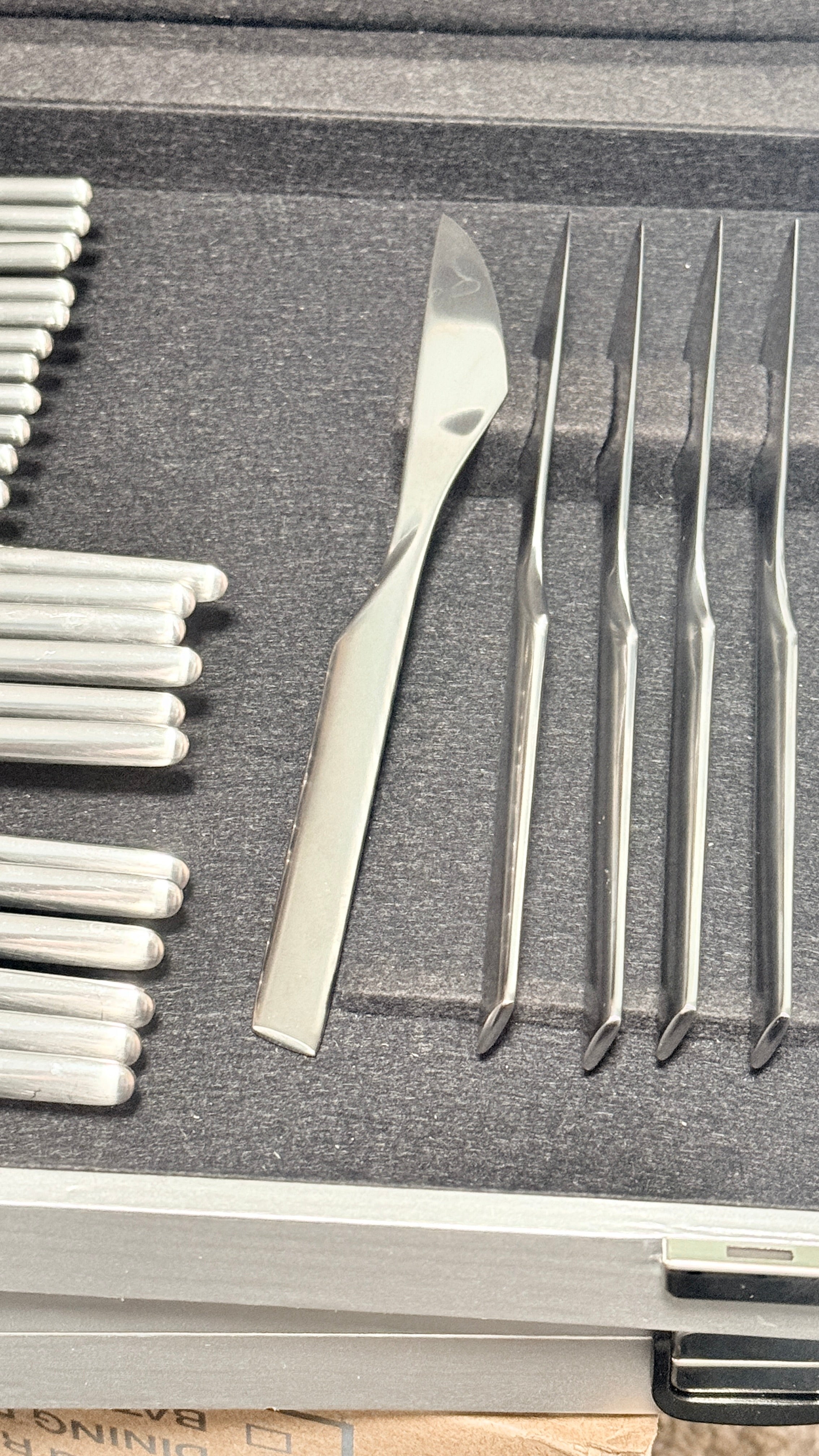 Rosenthal Modernist Cutlery Flatware Set Stainless Steel [62 Piece Set]