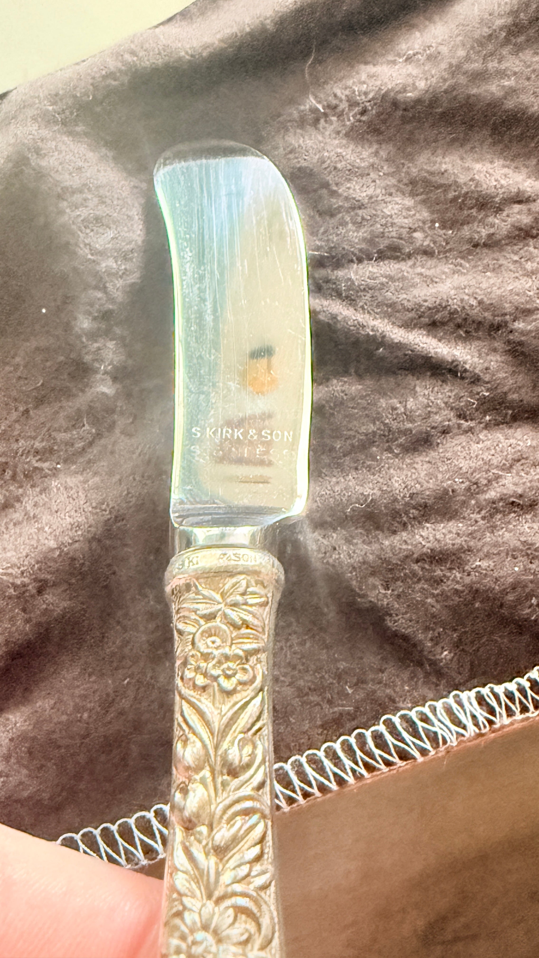 S. Kirk & Son Sterling Silver Repousse Asstd Set Of 14