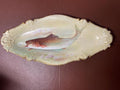 Antique Limoges France Fish Platter Signed Hand Painted Red w/Gold Trim