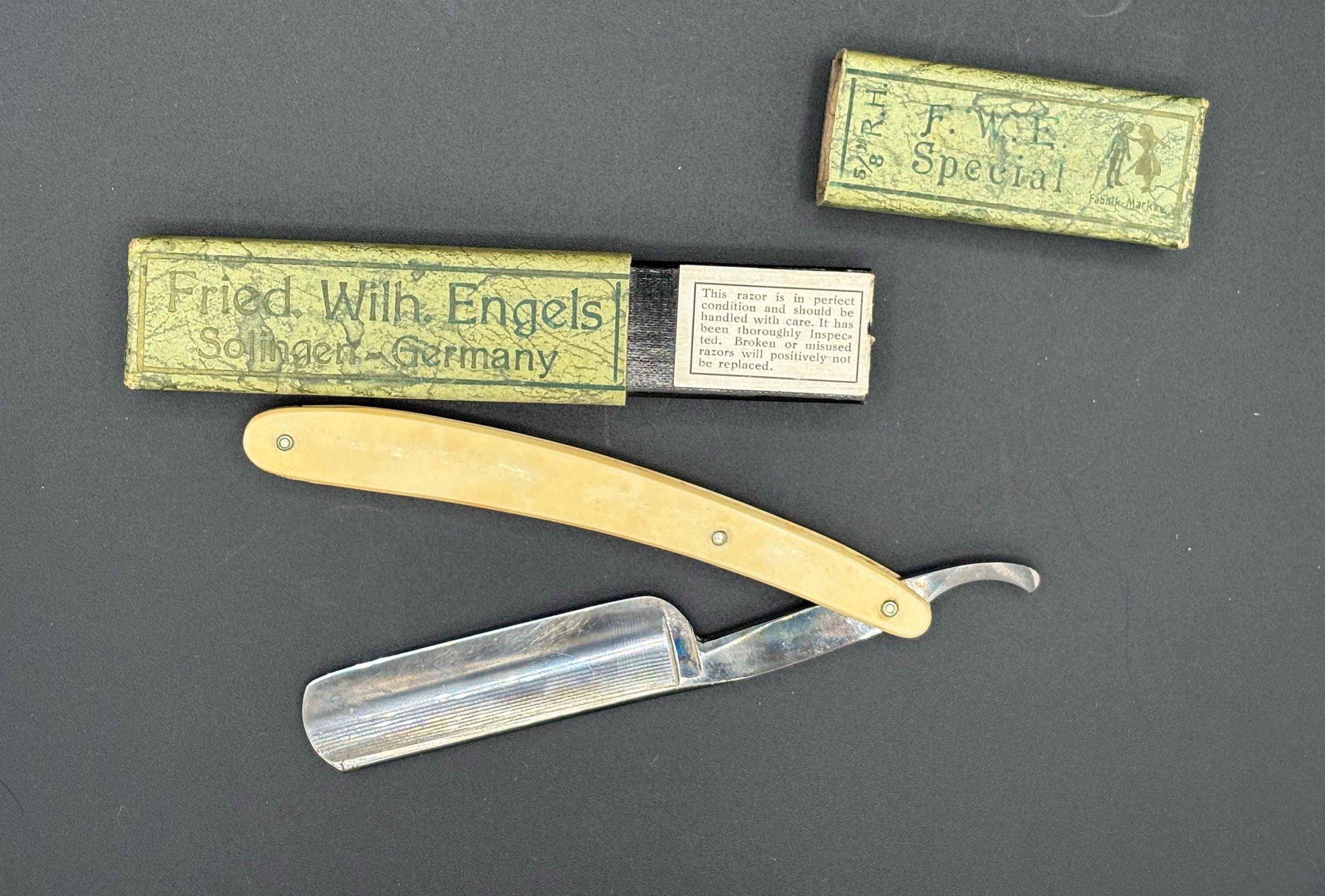 Fried With Engels F.w.e. Vintage Straight Razor