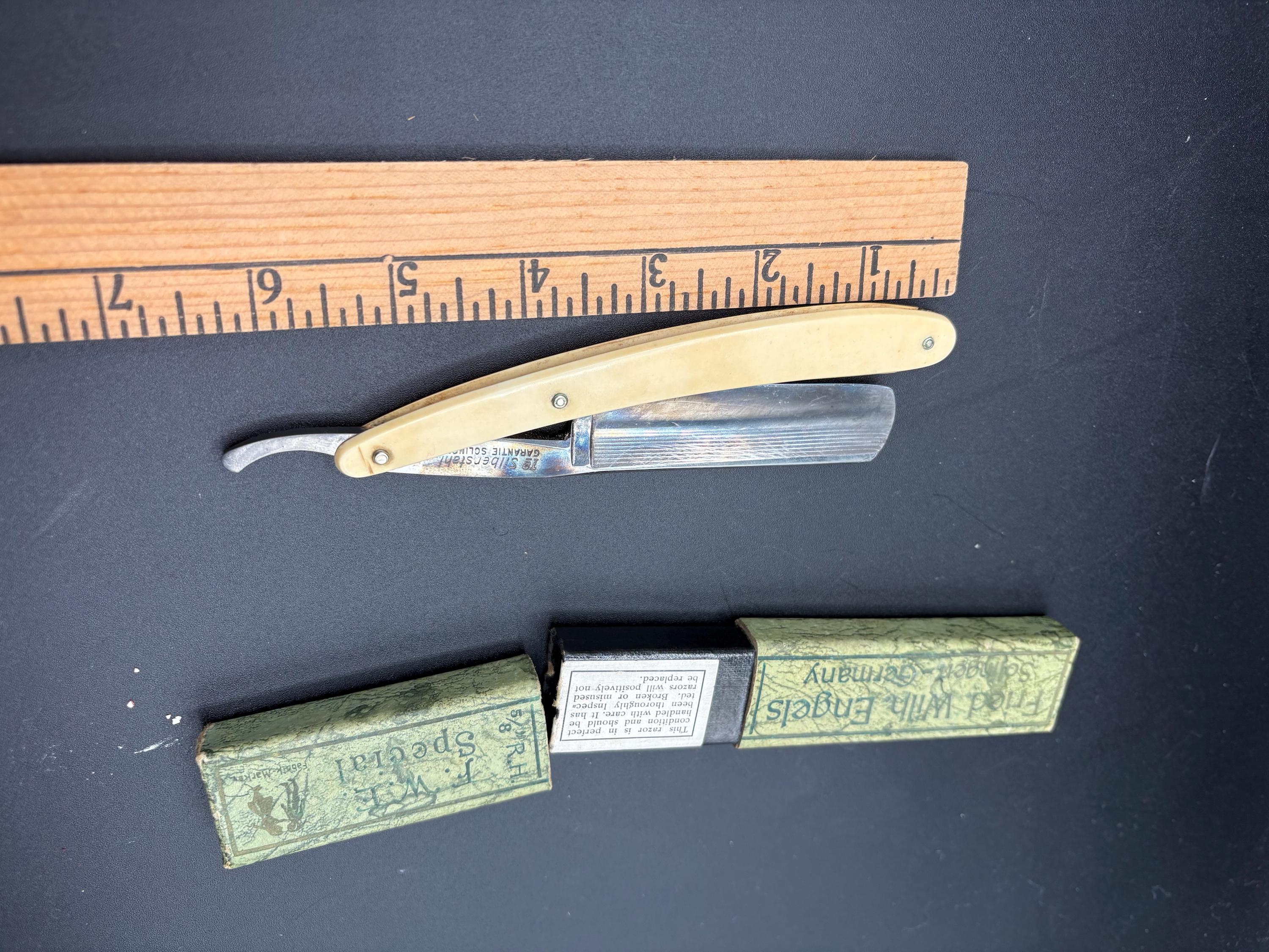 Fried With Engels F.w.e. Vintage Straight Razor
