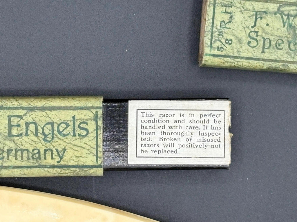 Fried With Engels F.w.e. Vintage Straight Razor