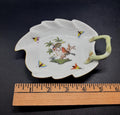 Vintage 1930 Herend Rothschild Bird Leaf Dish
