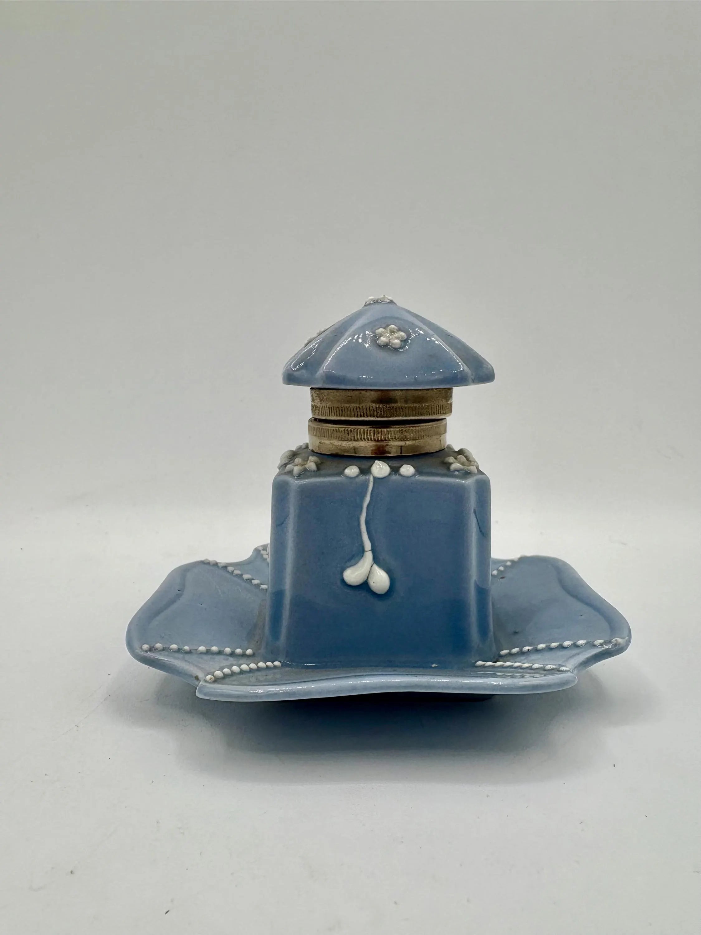 Vintage German Art Nouveau Inkwell