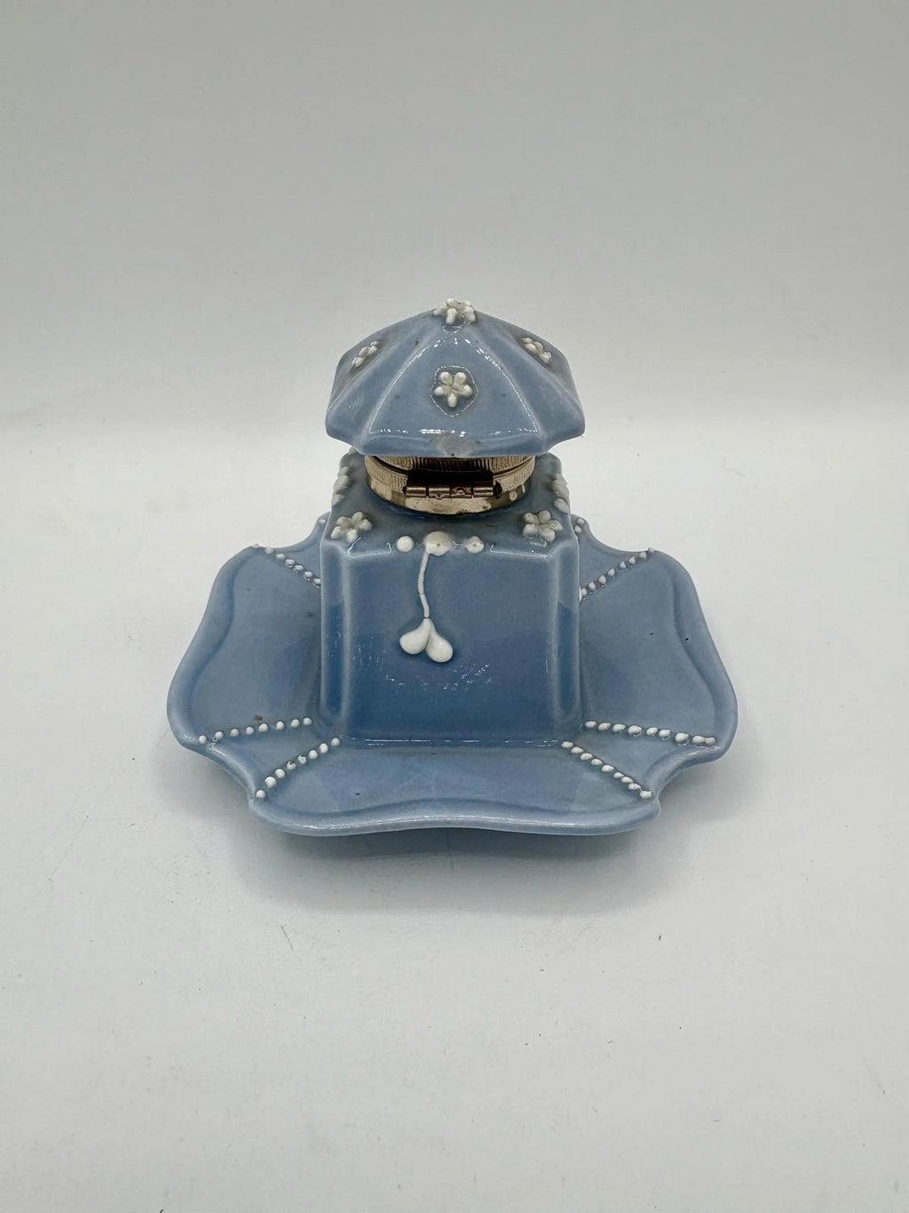 Vintage German Art Nouveau Inkwell