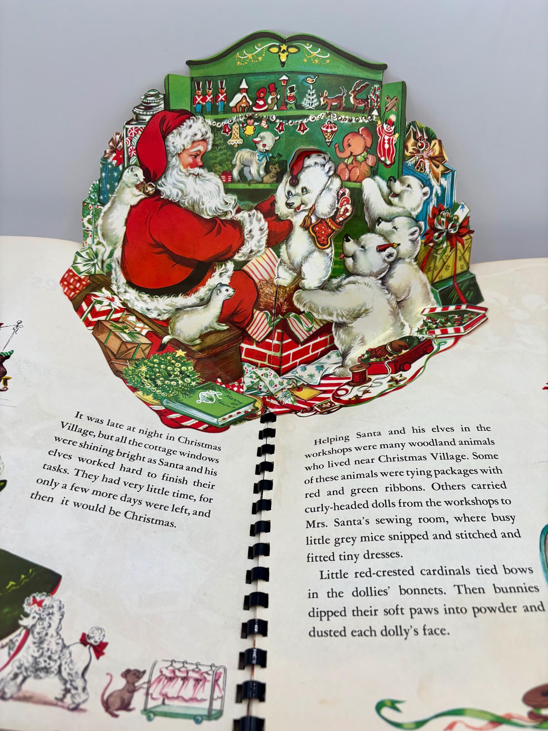 Vintage Velvet Eyes Santa’s Little Helper