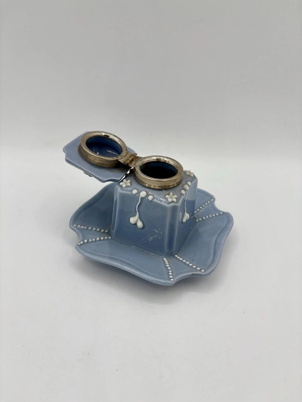 Vintage German Art Nouveau Inkwell