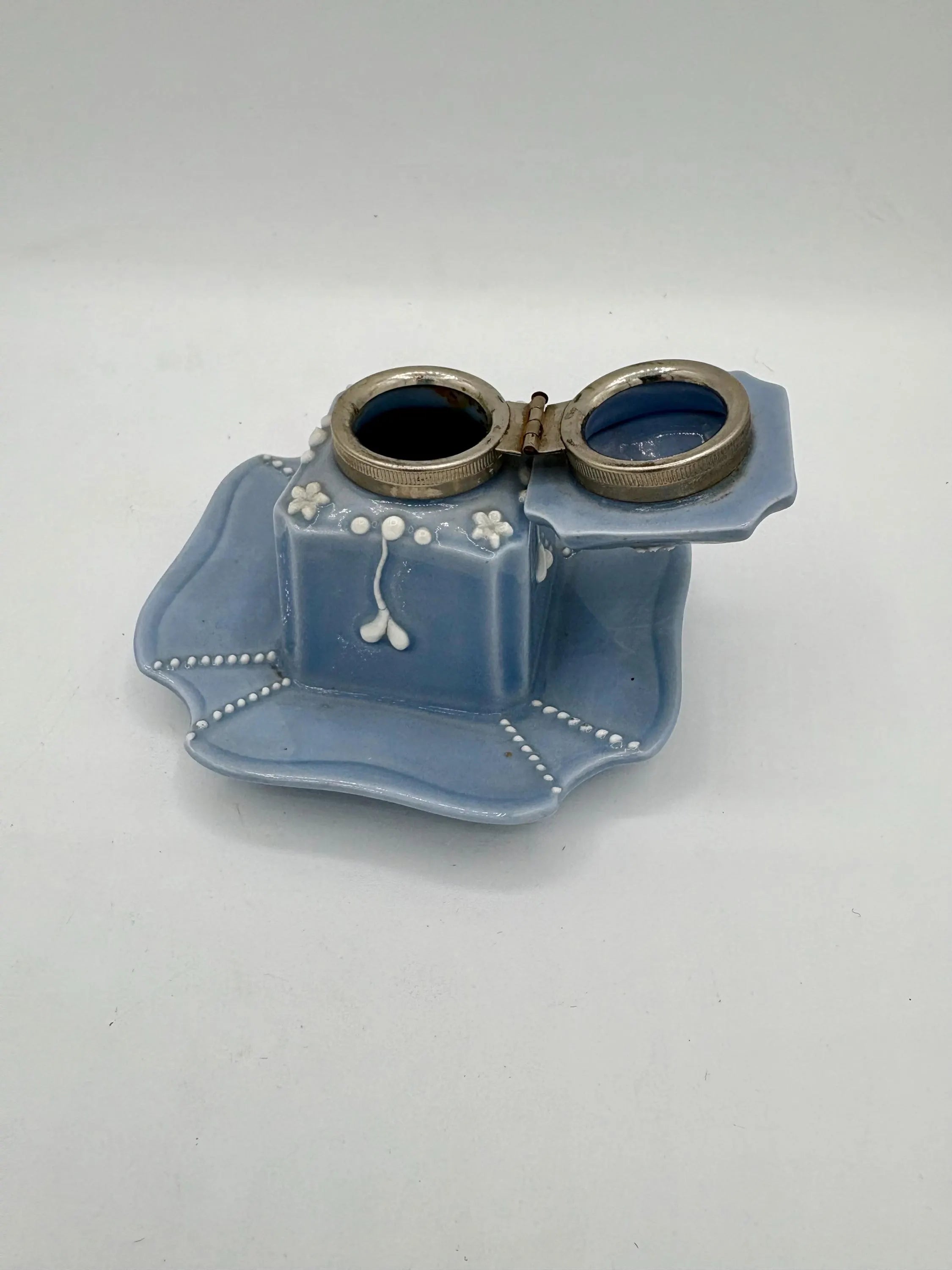 Vintage German Art Nouveau Inkwell