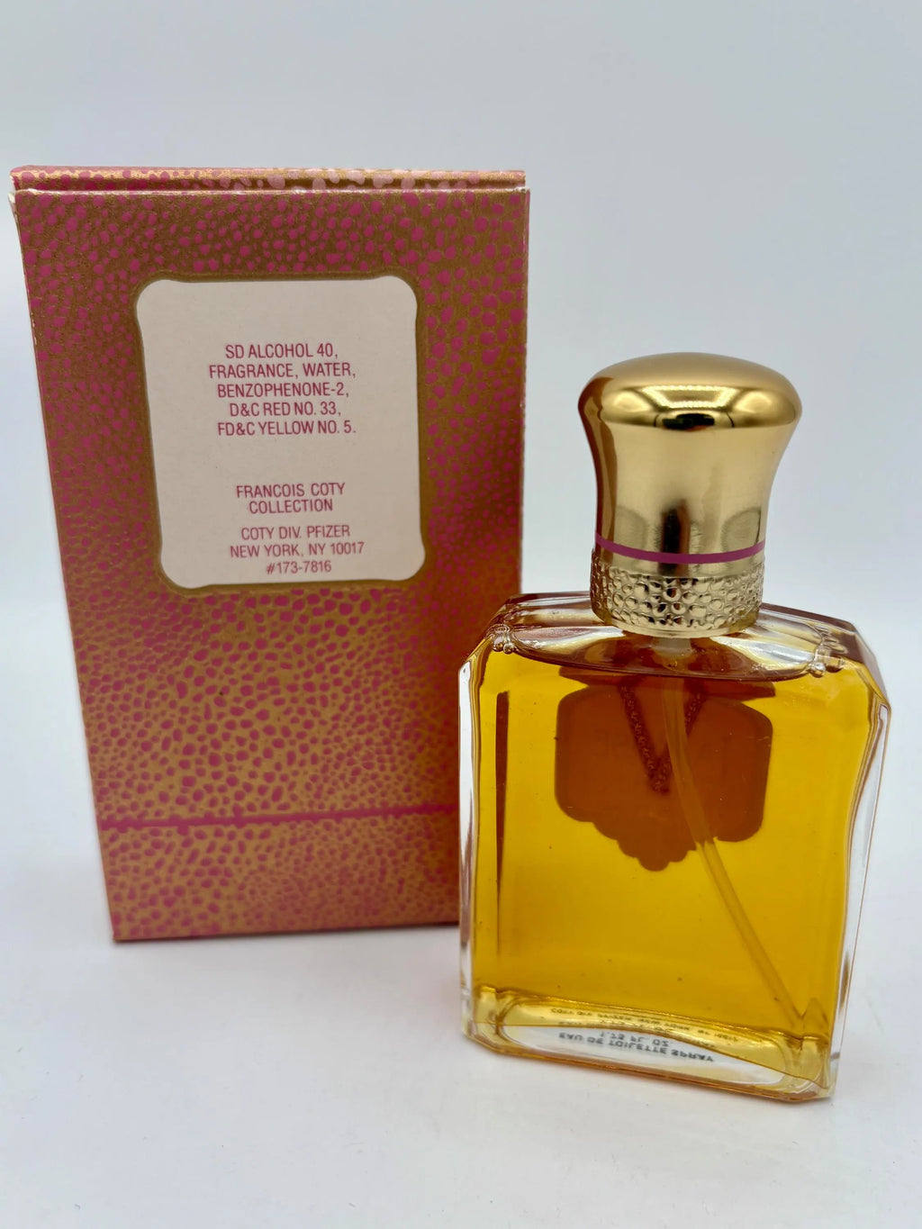 Coty La Rose Jacqueminot Eau De Toilette Spray