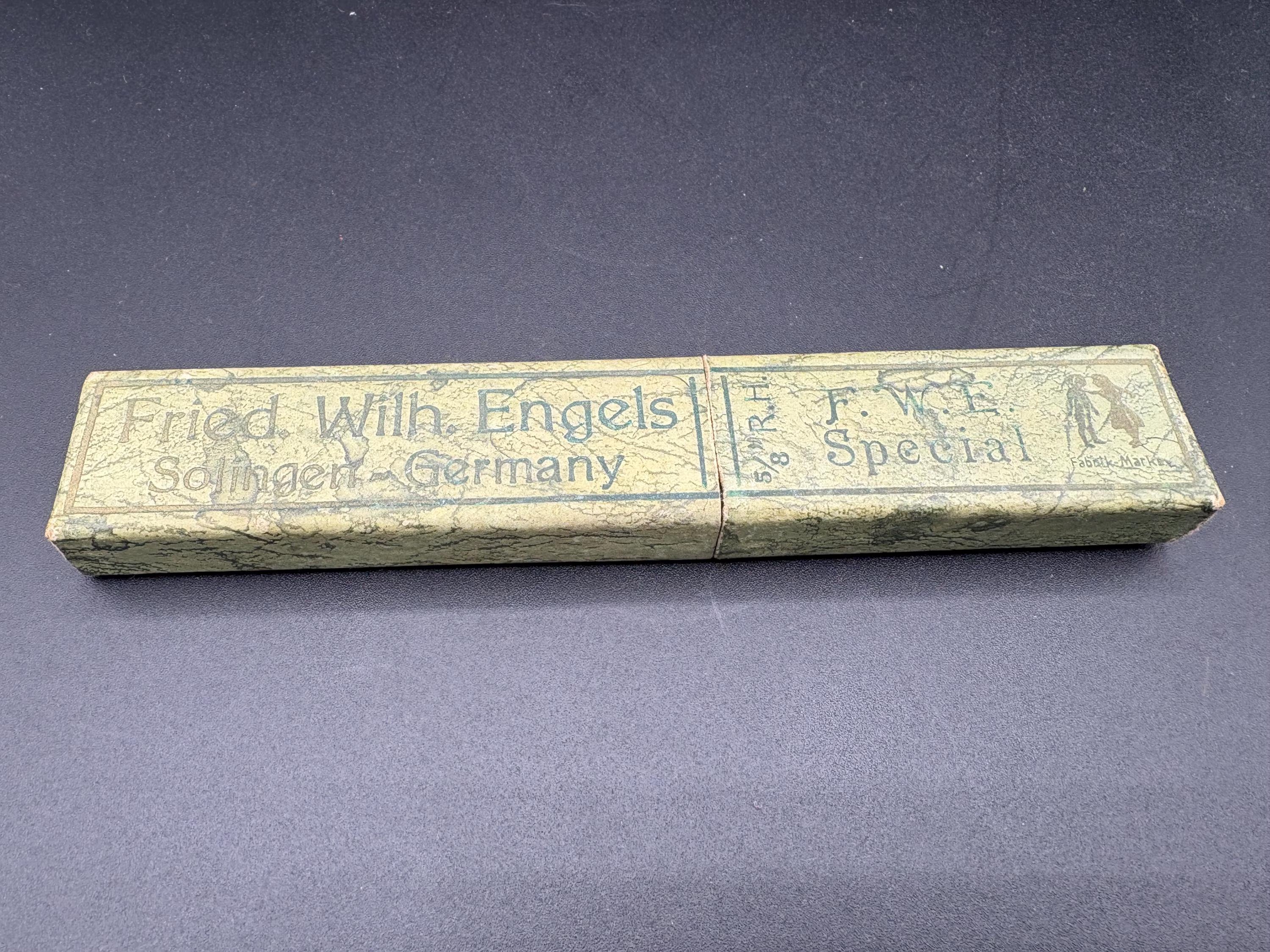 Fried With Engels F.w.e. Vintage Straight Razor