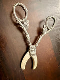 Victorian Era Silver Grape Shears