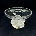 Lalique Crystal Nogent Sparrows Bowl - New w/Stickers