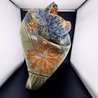 Hermès Silk Scarf 90cm Fleurs d’Indochine Annie Faivre Green w/ Box Authentic