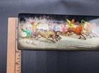 Vintage Soviet Russian Russia USSR Fedoskino Signed Troika Lacquer Box 1982
