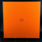 Hermès Silk Scarf 90cm Fleurs d’Indochine Annie Faivre Green w/ Box Authentic