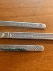 Vintage NORTHWEST ORIENT AIRLINES Flatware Set - Stainless Spoon Fork Knife Logo