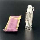Antique Art Deco Wells Sterling Silver And Glass Pop Up Perfume Dauber JB8