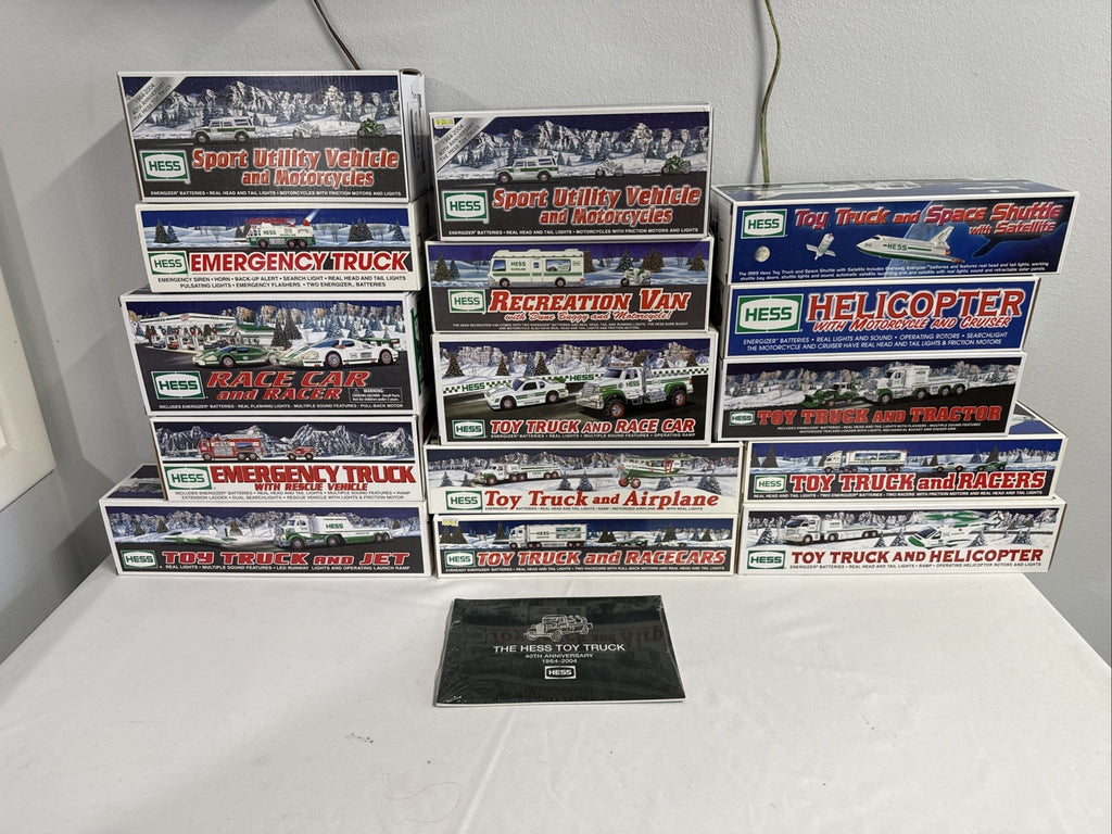 Vintage Hess Toy Truck Collection (1990s-2000s)